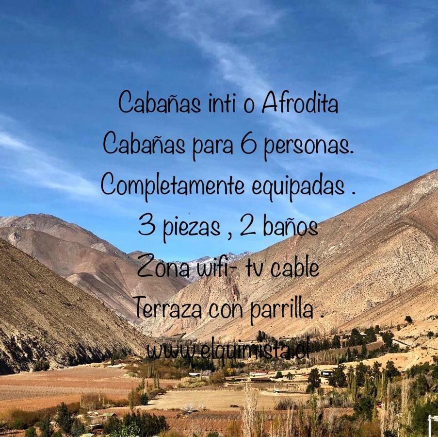 Cabanas Elquimista Pisco Elqui Extérieur photo